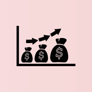 Çanta simgeyle grafik