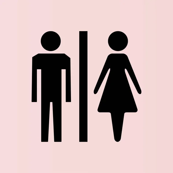 Signes mâles et femelles — Image vectorielle