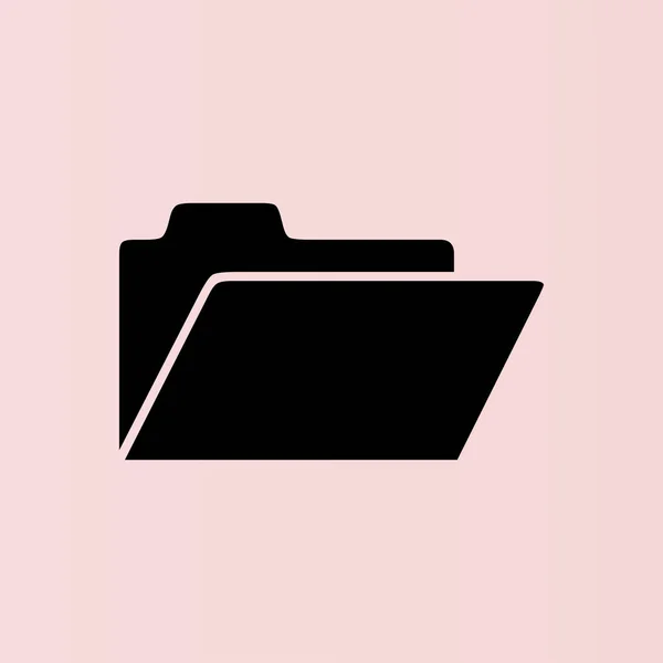 Ordner Flat Icon — Stockvektor