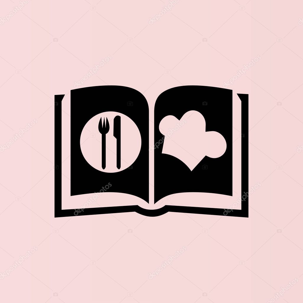 Cook book icon vector illustration