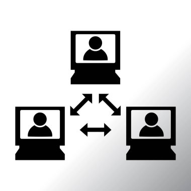 Video konferans simgesi