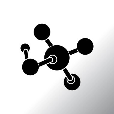 molekülün düz simgesi