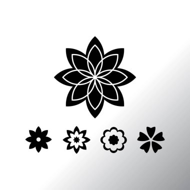 Çiçek basit simgesi