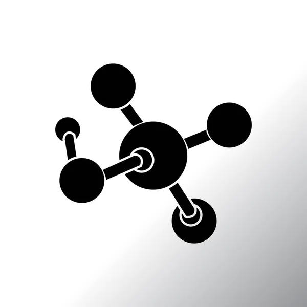 Молекули плоских значок — стоковий вектор
