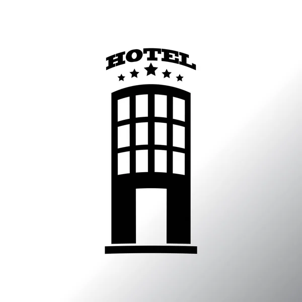 Hotel icon illustration — Stock Vector