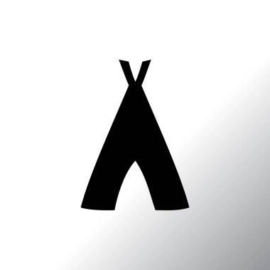 Kulübe düz simgesi