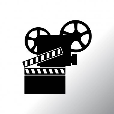 video kamera düz simgesi