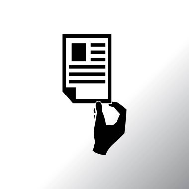 Kağıt belge simgesi 