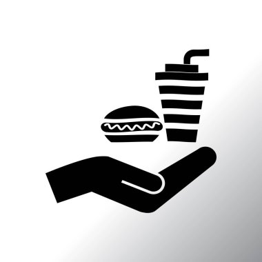 Sosisli ve içki simgesi