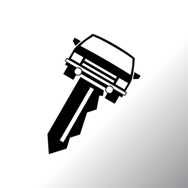 Car key icon — Stock Vector