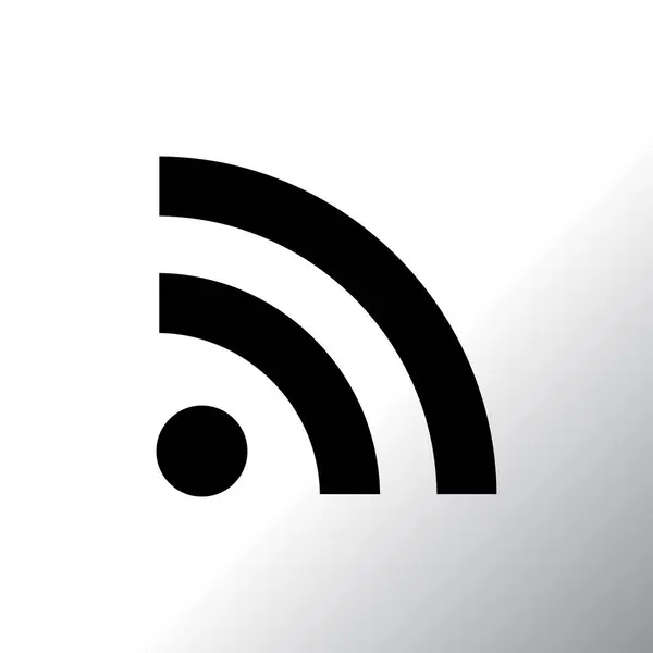 Icône signe Wi-Fi — Image vectorielle