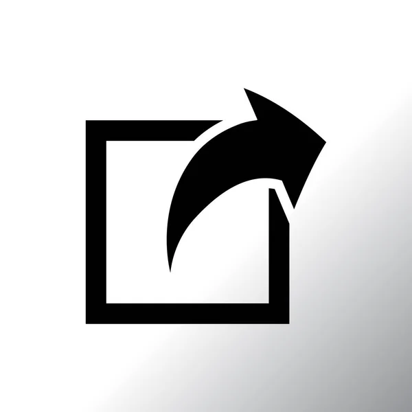 Aandeel teken pictogram — Stockvector