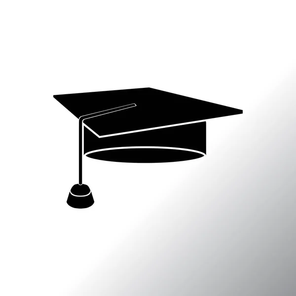 Öğrenci şapka simgesi — Stok Vektör