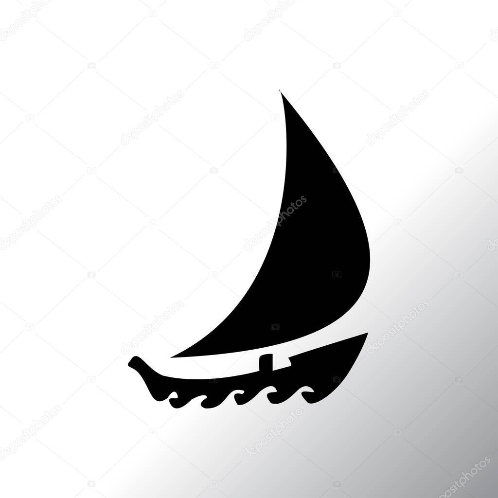 boat flat icon