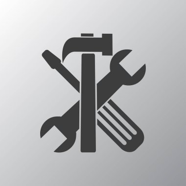 Araçlar düz simgesi