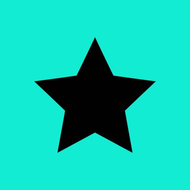 Yıldız Düz Simgesi 