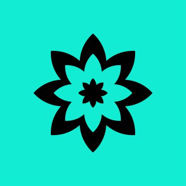 çiçek düzlüğü simgesi