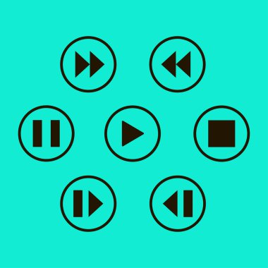 Media player kontrol düğmeleri
