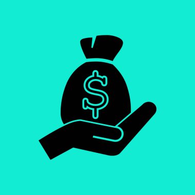 para çantasını ve el