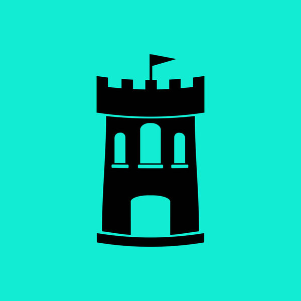 Castle flat Icon