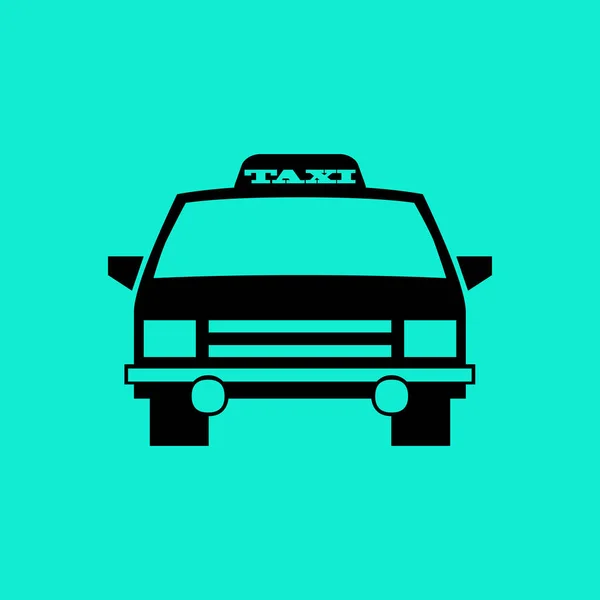 Taxi auto pictogram — Stockvector