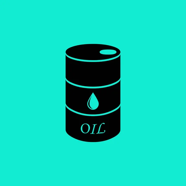 Icône baril de pétrole — Image vectorielle