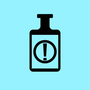 kimyasal şişe simgesi