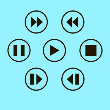 Media player kontrol düğmeleri