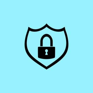 Kalkan kutsal kişilerin resmi içinde kilitle