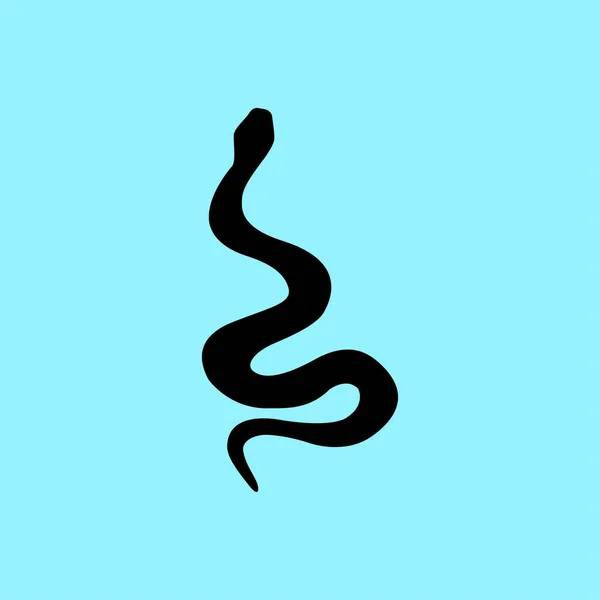 Serpiente icono web — Vector de stock
