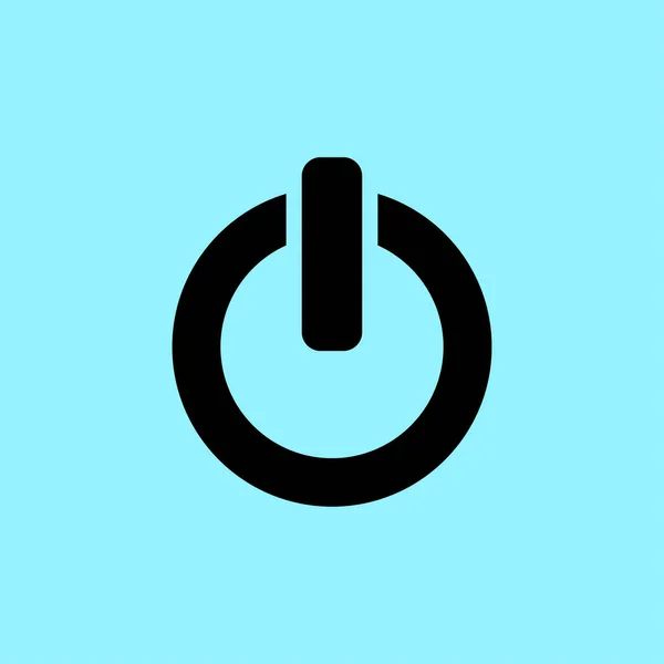 Icône interrupteur d'alimentation — Image vectorielle