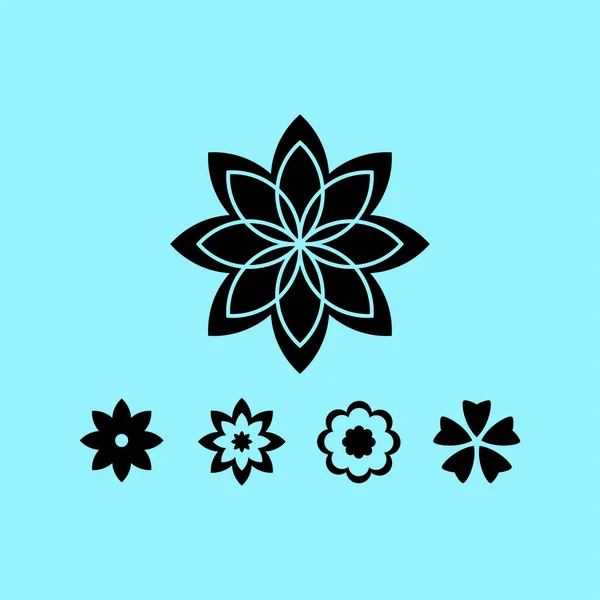 Blume Web-Symbol — Stockvektor