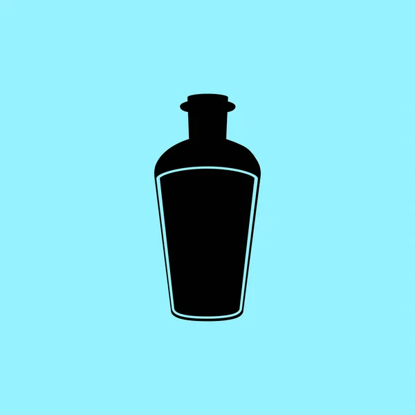 Fles web pictogram — Stockvector