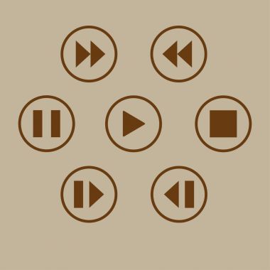 Media player kontrol düğmeleri