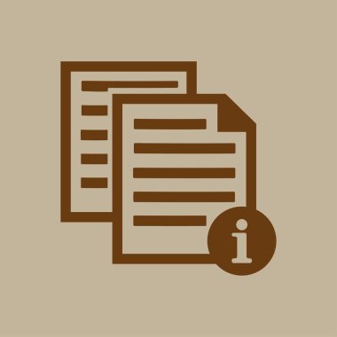 Katalog düz simgesi