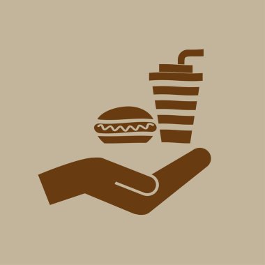 Sosisli ve içecek con