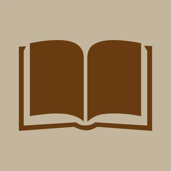 Podręcznik płaskiego ikona — Wektor stockowy