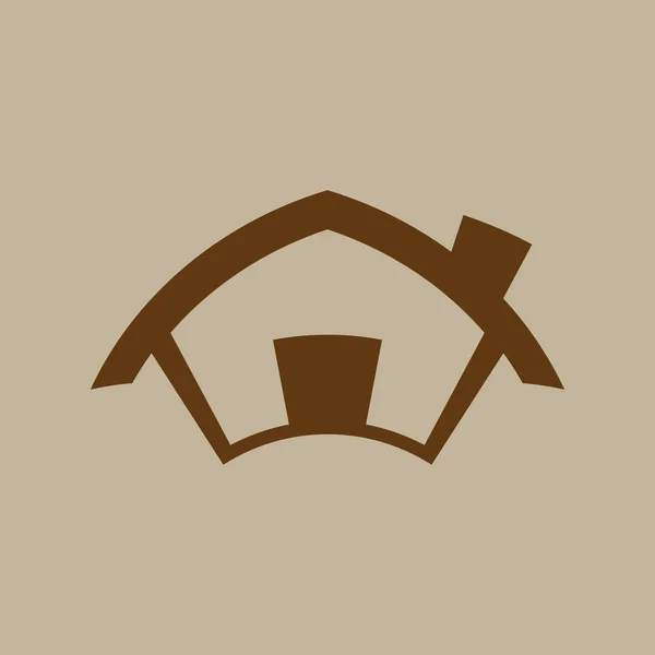 Otthoni ikon, ház — Stock Vector