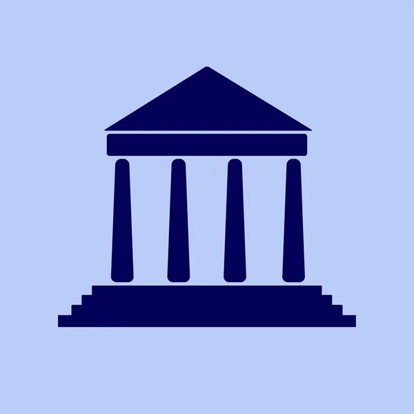 Universiteit web pictogram — Stockvector