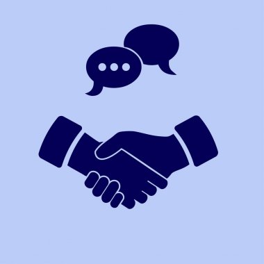 Toplantı iş adamları, el sıkışma