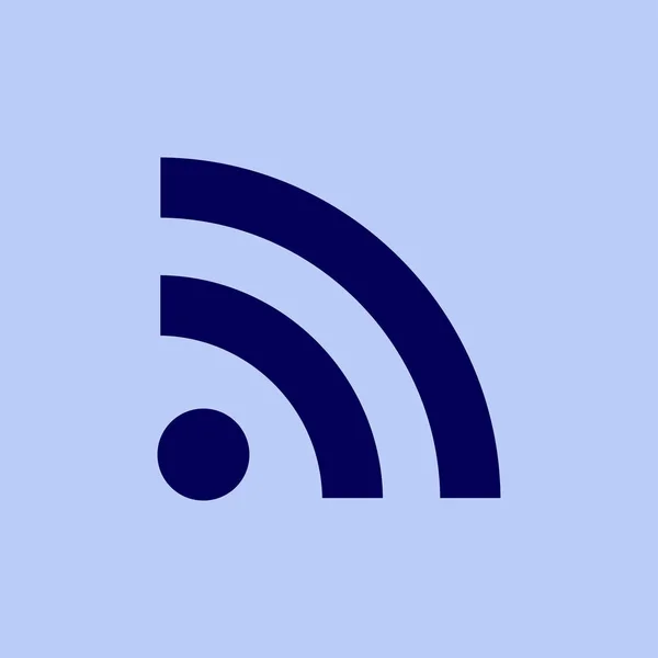 Wlan-Flat-Symbol — Stockvektor