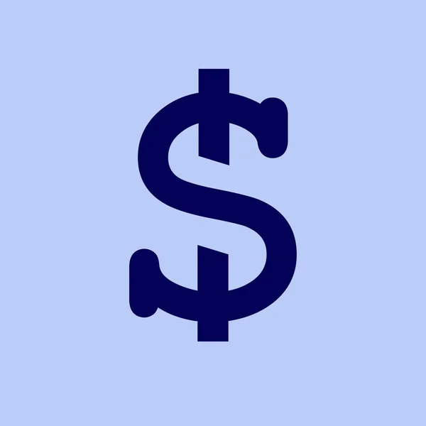 Icona segno di denaro — Vettoriale Stock
