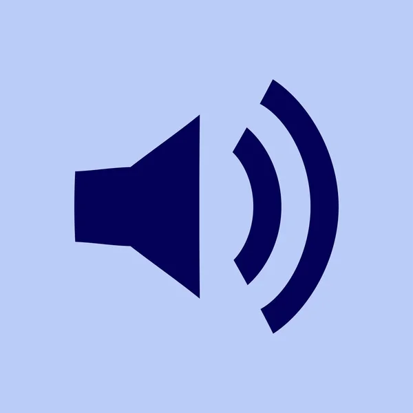 Haut-parleur Flat Icon — Image vectorielle