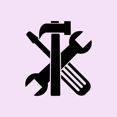 Araçlar düz simgesi