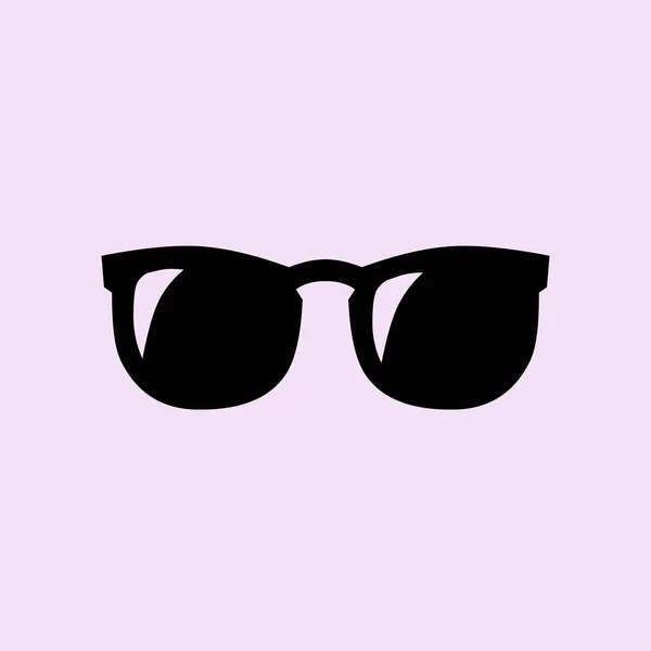 Glasögon Platt ikon — Stock vektor