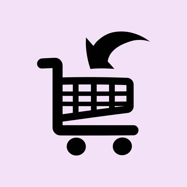 Icono del carrito de compras — Archivo Imágenes Vectoriales