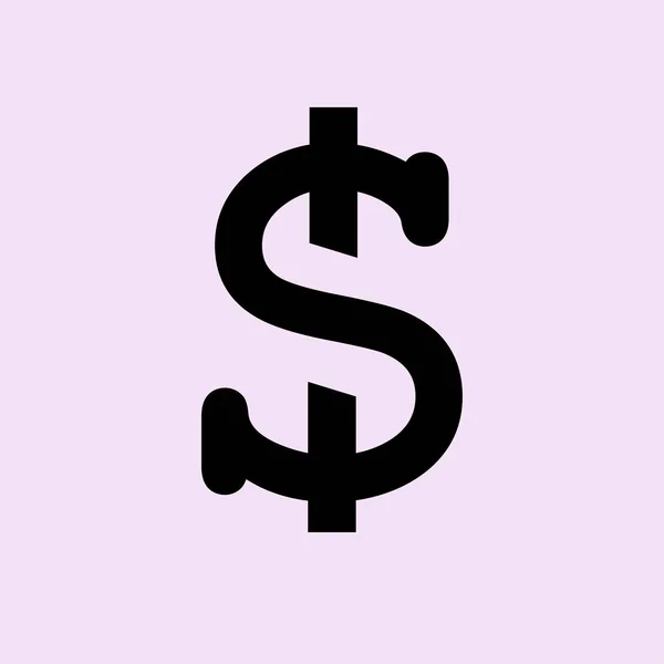 Para işareti simgesi — Stok Vektör