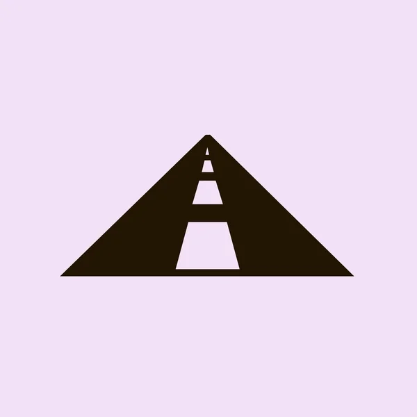 Значок дороги, шосе — стоковий вектор