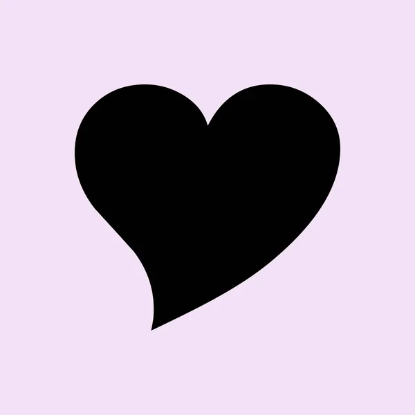 Серце плоских значок — стоковий вектор
