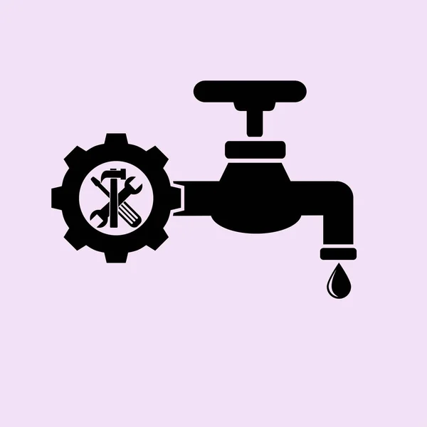 Ušetřit vodu znamení — Stockový vektor